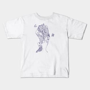 Tattoo Silhouette Kids T-Shirt